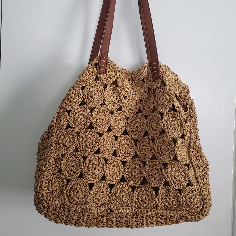 Boho Cato Wicker/Rattan Bag